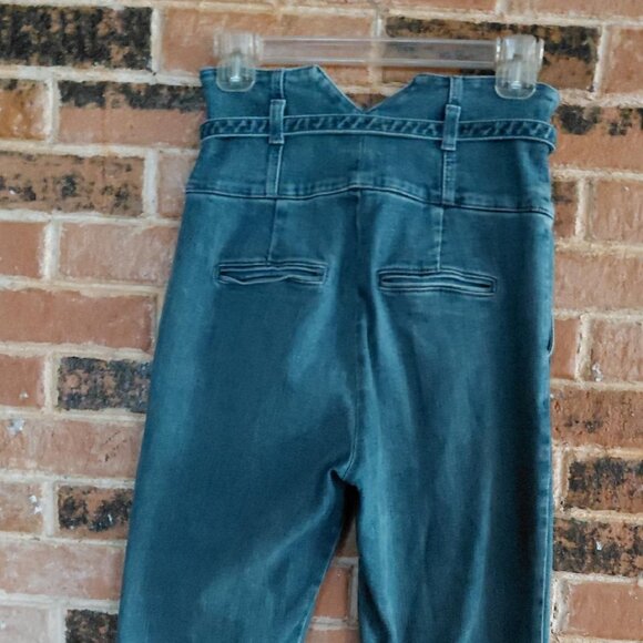 Pinko Ariel Bustier High Waist Jeans - Size 6? - Picture 3 of 7